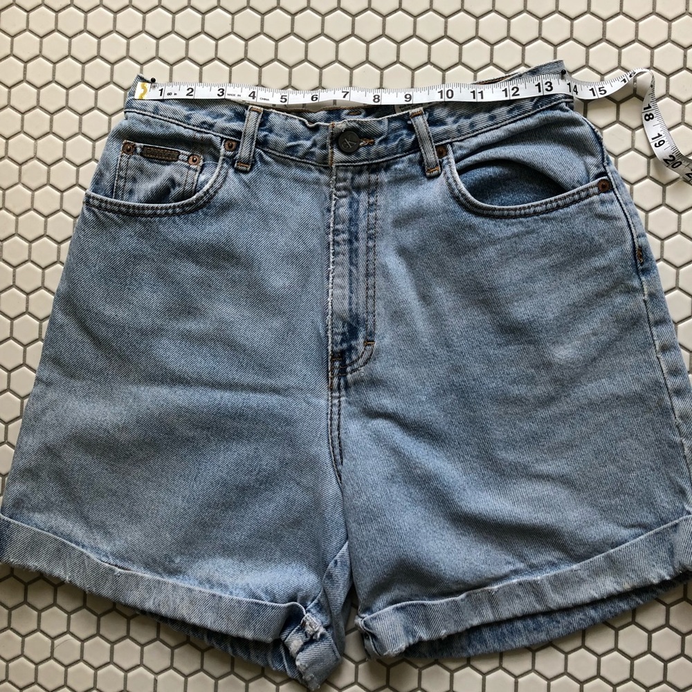 Vintage Calvin Klein denim shorts
